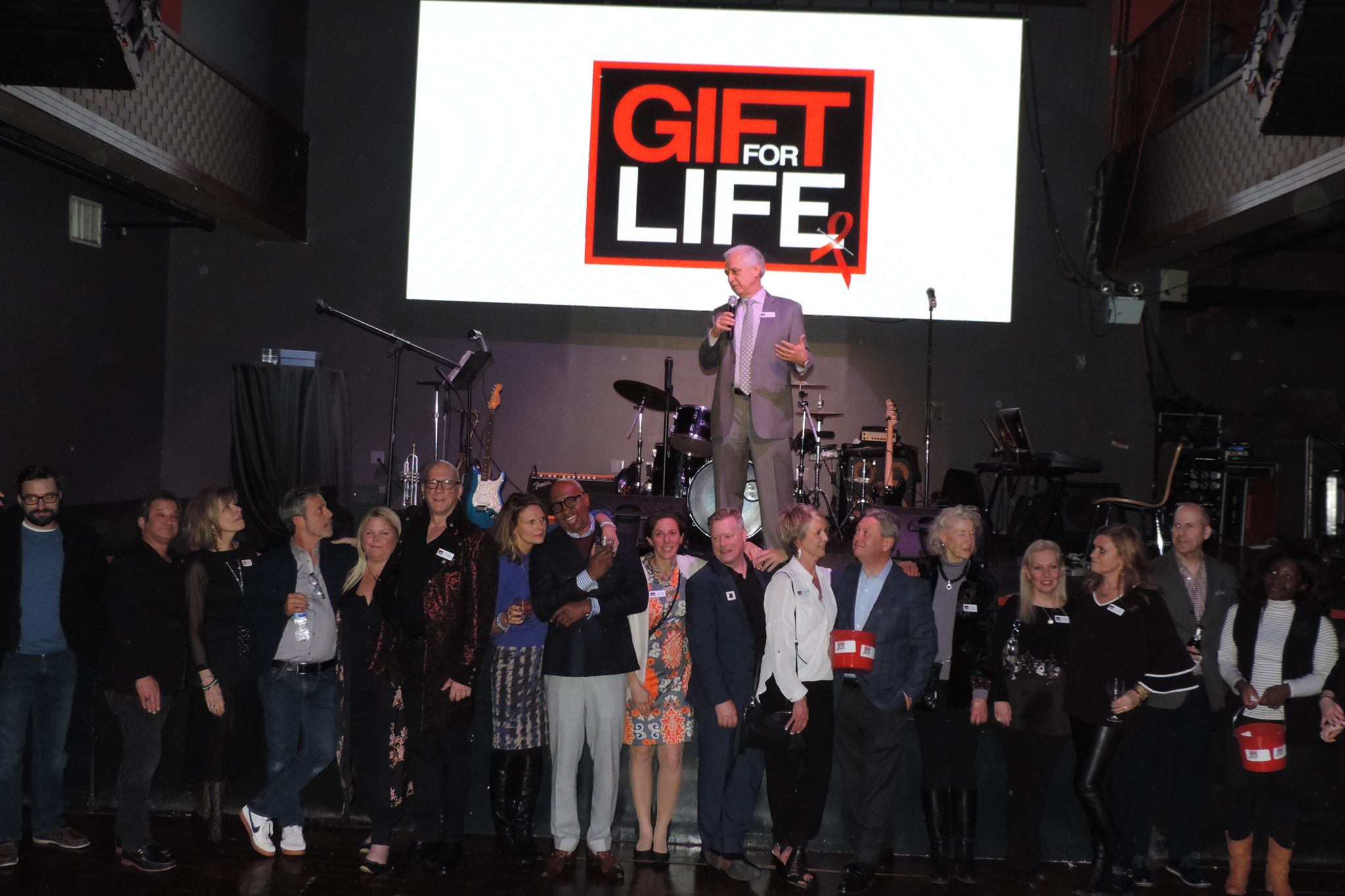 gift for lifes party for life raises $225,000