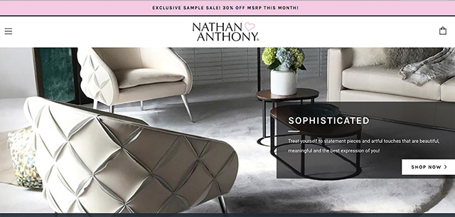 Nathan Anthony Launches Site To Show Samples Home Accents Today Nathan Anthony Launches Site To Show Samples