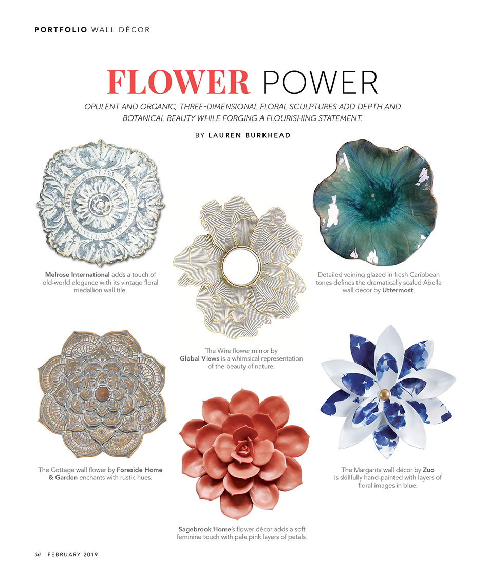 Wall Décor Flower Power Home Accents Today