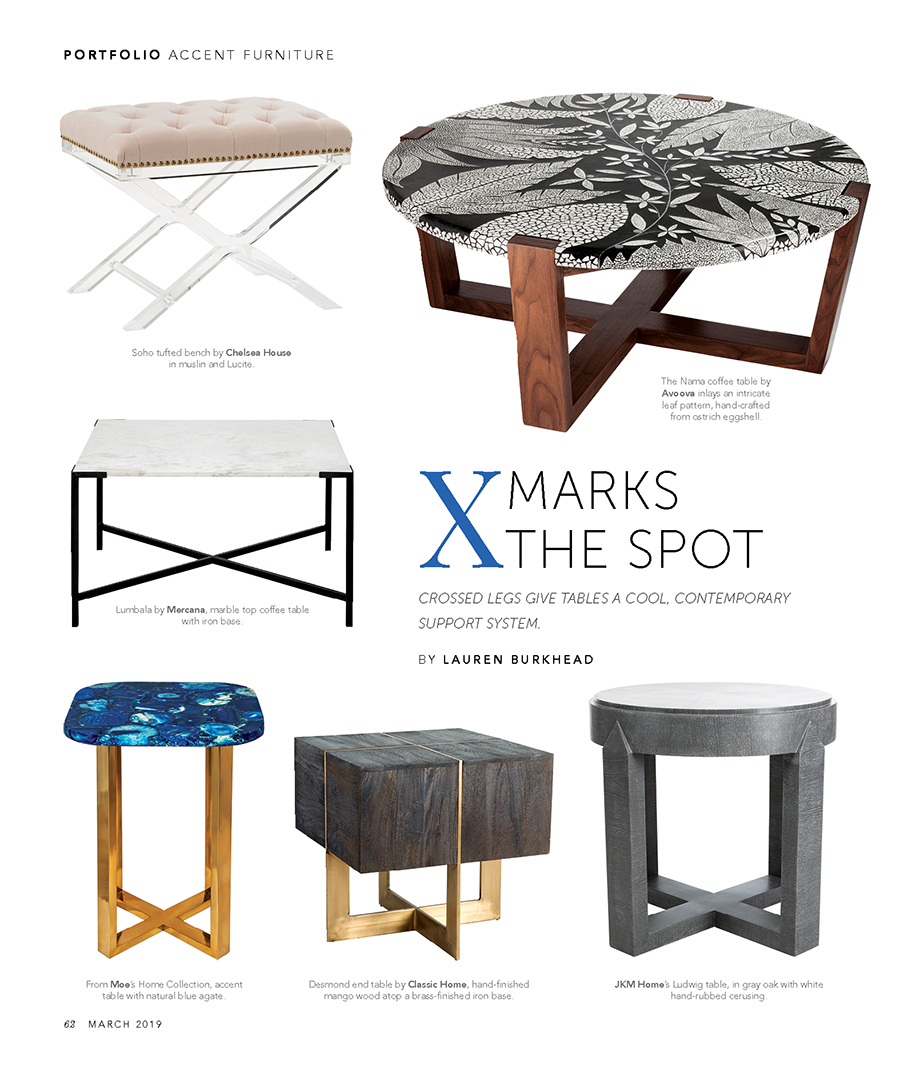 Accent Furniture X marks